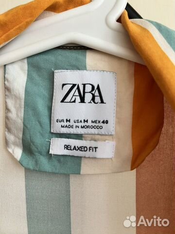 Рубашка с коротким рукавом Zara объявление продам