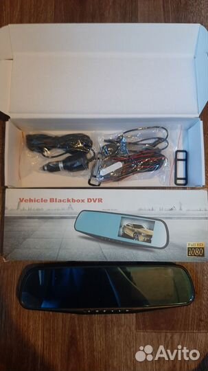 Зеркало регистратор с камерой заднего вида