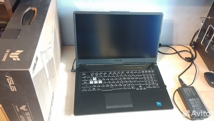 Игровой ноутбук asus 17 дюймов RTX 3060