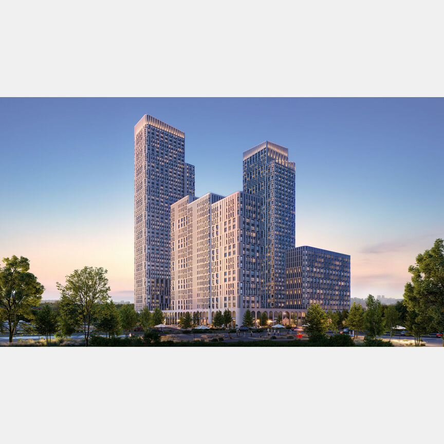 1-к. квартира, 44 м², 9/13 эт.