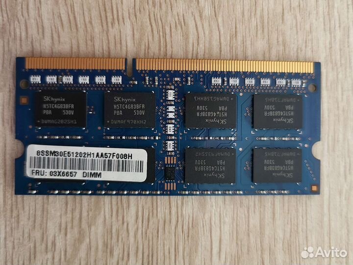 Оперативная память для ноутбука hynix DDR3L 8GB