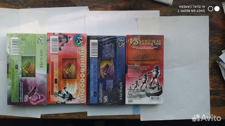 Аудиокассеты видеокассеты новые запечатанные