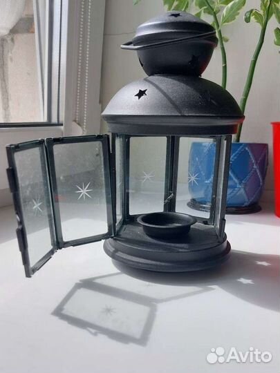 Подсвечник Икеа домик для свечи