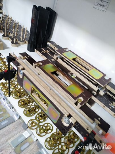 Шаблоны для врезки скрытых петель, петель и замков