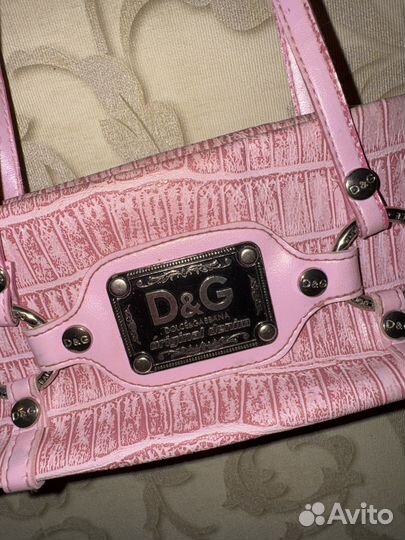 Сумка розовая винтаж