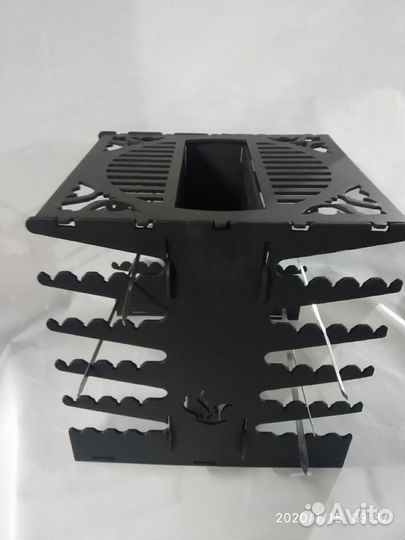 Мангал вертикальный разборный