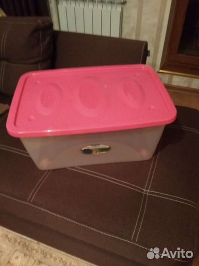 Контейнер для хранения на колесах 600х400х280