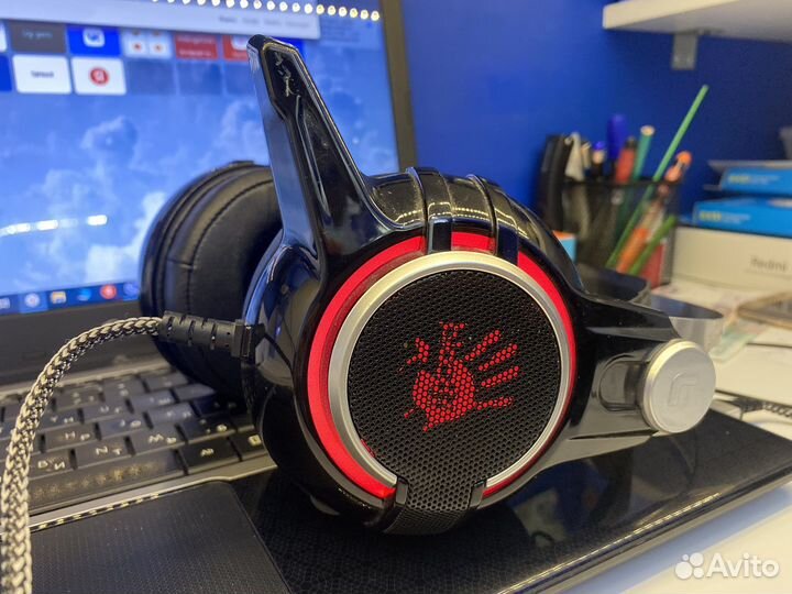 Игровая гарнитура A4Tech Bloody M425 Black