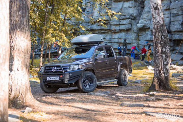 Автомобильный бокс Koffer А-480 серый глянец (480л