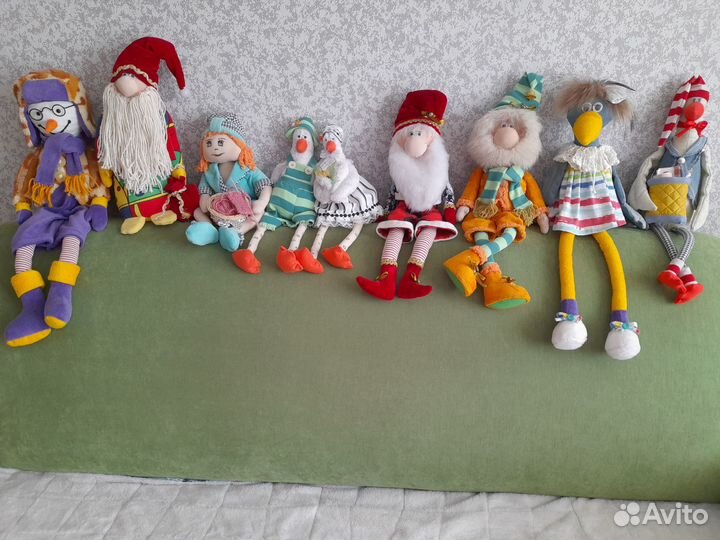 Интерьерные игрушки ручной работы