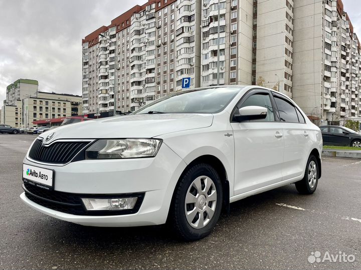 Skoda Rapid 1.6 МТ, 2019, 88 000 км