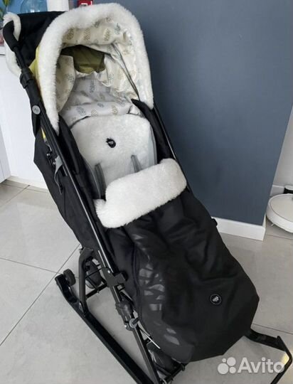 Санки коляска nika 7-5