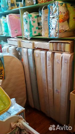 Матрас в детскую кроватку новый