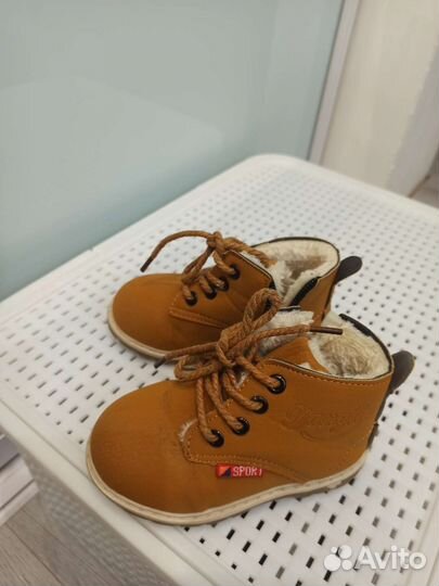 Ботинки на мальчика весна осень 23 размер