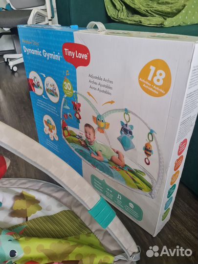 Развивающий коврик tiny love солнечная полянка