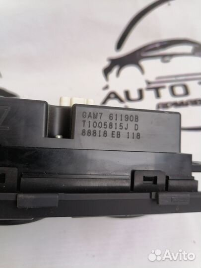 Блок управления климатом мазда 6 gh