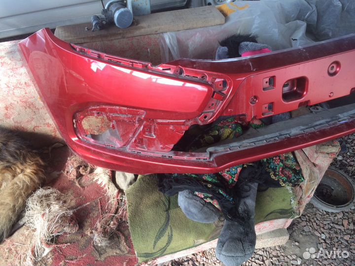 Передний бампер на Гранту