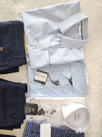 Школьная форма новая 170 (S/M) рубашки, брюки