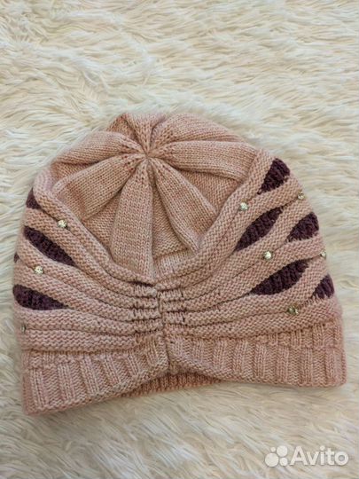 Комплект шапка и шарф женский