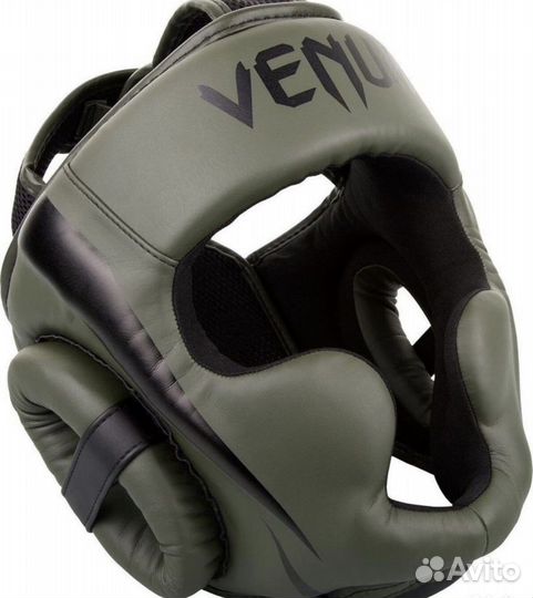 Шлем для бокса и мма venum хаки
