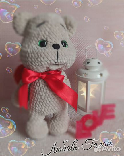 Мишутка-валентинка