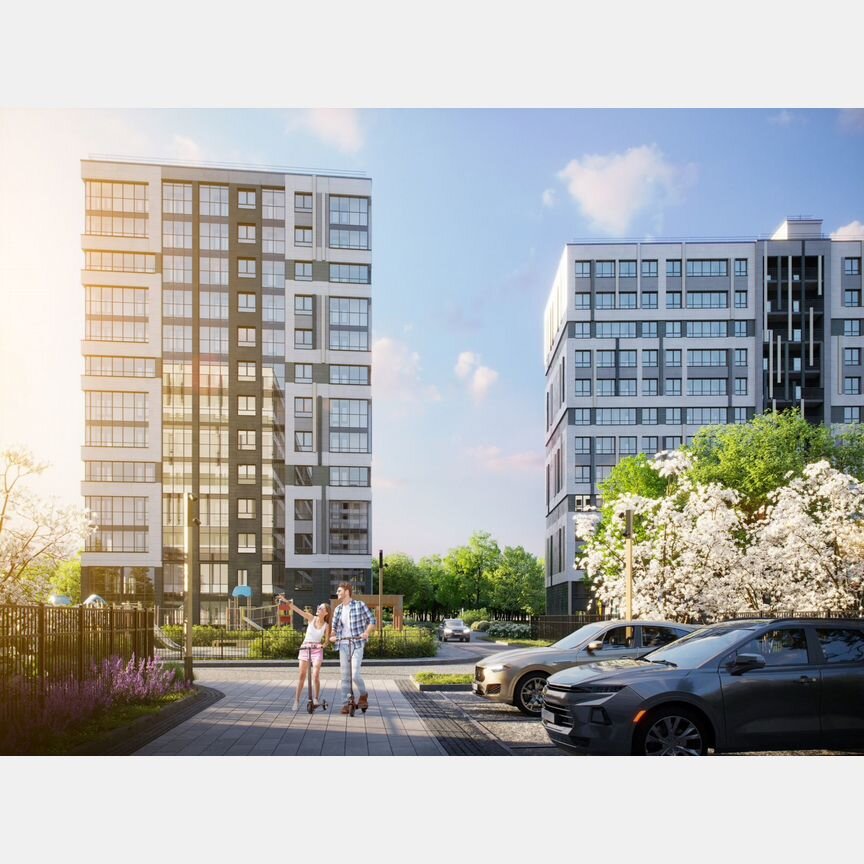 Квартира-студия, 33,7 м², 5/13 эт.