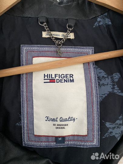 Кожанка Tommy Hilfiger оригинал