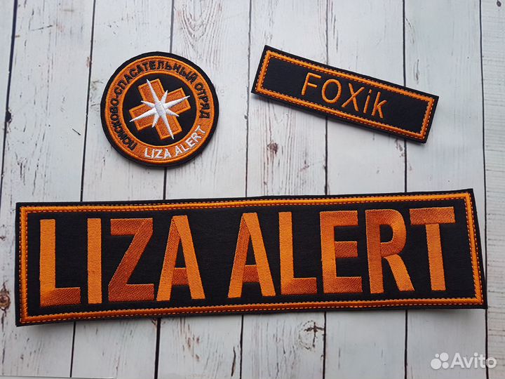 Шеврон liza alert