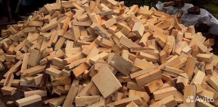 Дрова чурками