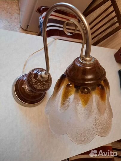 Декоративная настольная лампа СССР