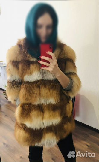 Шуба из лисы