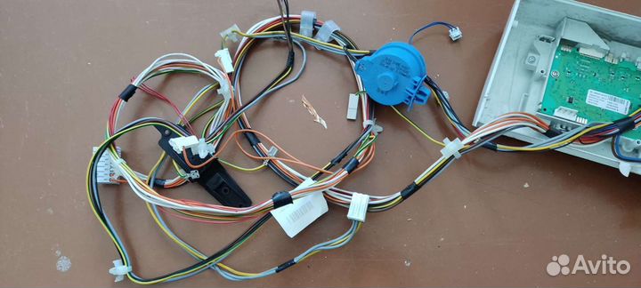 Блок управления с лицевой панелью для стиральной м