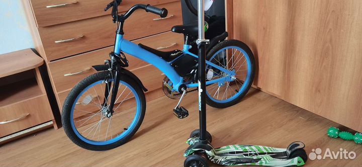 Самокат детский трехколесный