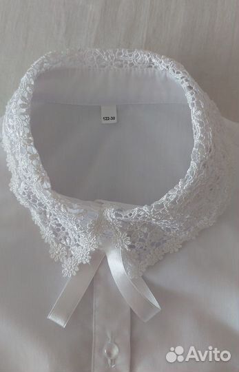 Блузка белая 122