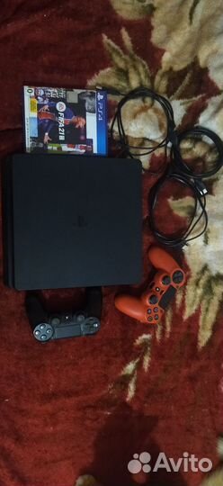 Игровая приставка ps4 slim 1tb