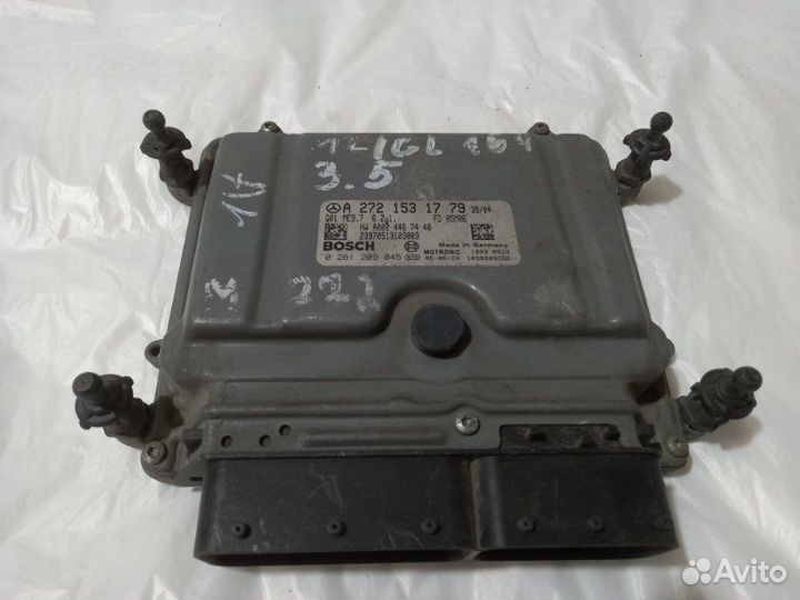 Блок управления двигателем Mercedes Ml350 2008