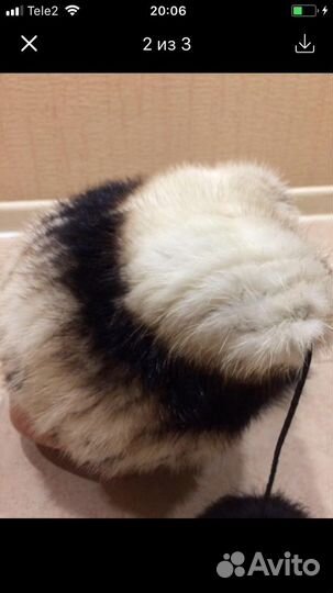 Женский головной убор зимний