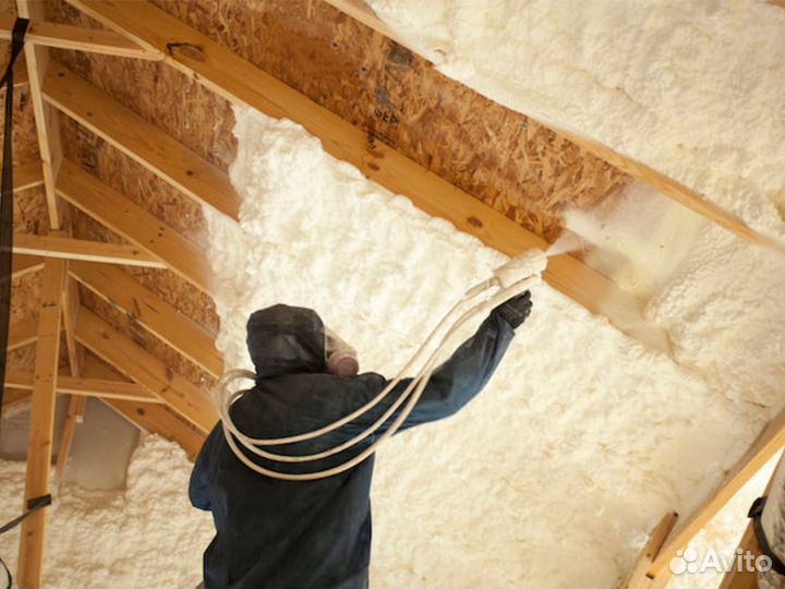 Утепление пенополиуретаном (ППУ) Теплоизоляция