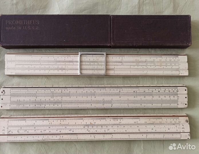 Логарифмическая линейка СССР