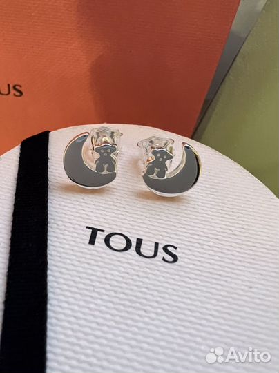 Серьги Тоус Tous мишка
