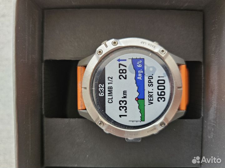 Garmin fenix 6 sapphire titanium