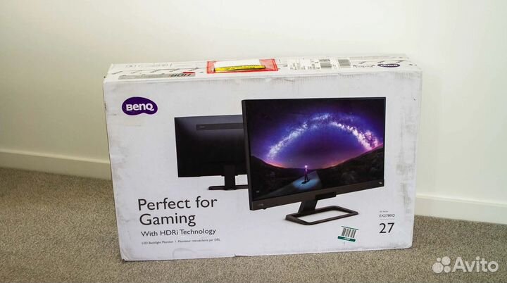 Новый Игровой монитор 144гц 2k IPS HDR 27