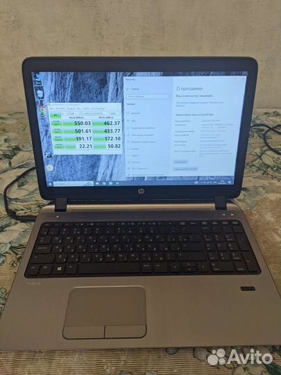 Быстрый ноутбук HP с SSD