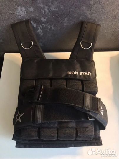 Жилет утяжелитель iron star professional 18 kg