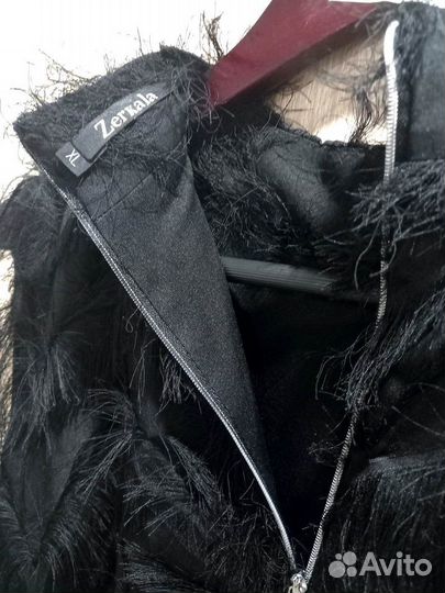 Платье вечернее Zerkala с бахромой 44-46