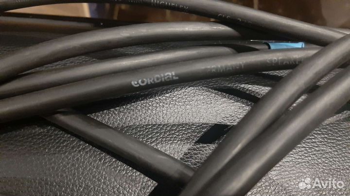 Акустический кабель с разъёмами