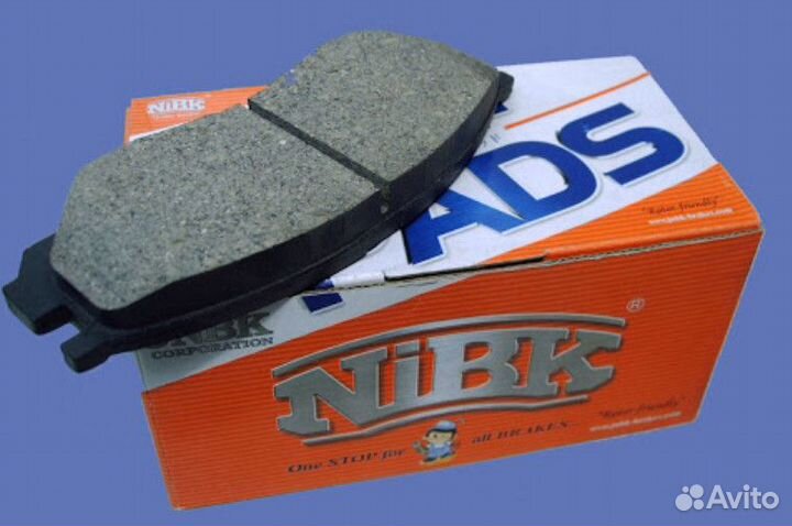 Колодки тормозные nibk PN5483