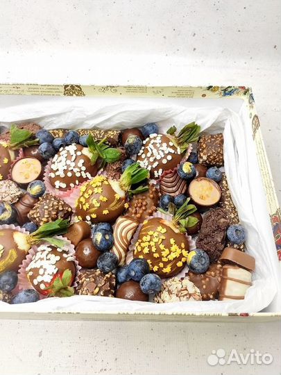 Клубника в бельгийском шоколаде