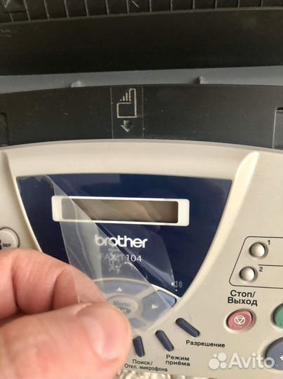 Телефон Факс Brother на обычной бумаге