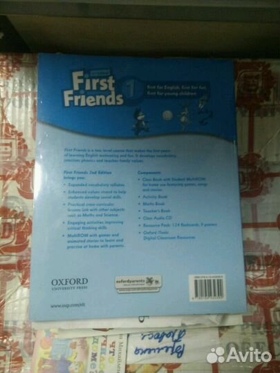 Комплект First Friends 1(2ed)уч+р.т+мат.тетрадь